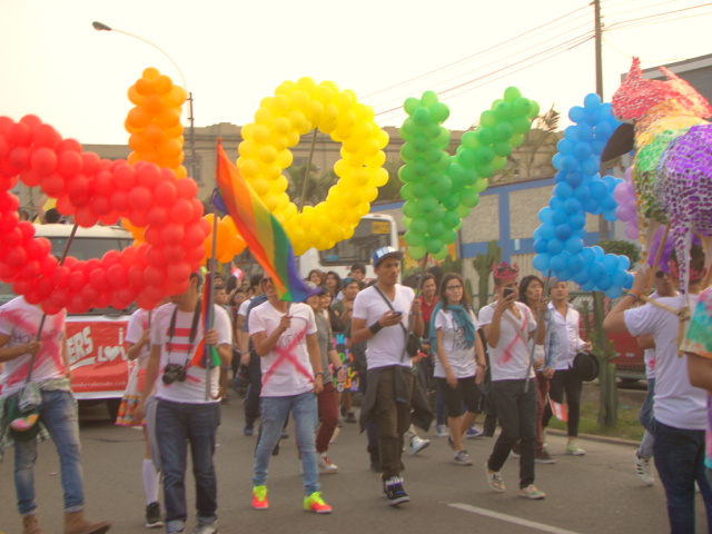 Marcha del Colectivo GLBTI / Foto: Marlon Castillo