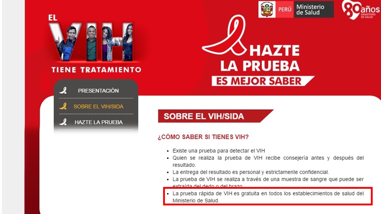 VIH PRUEBA