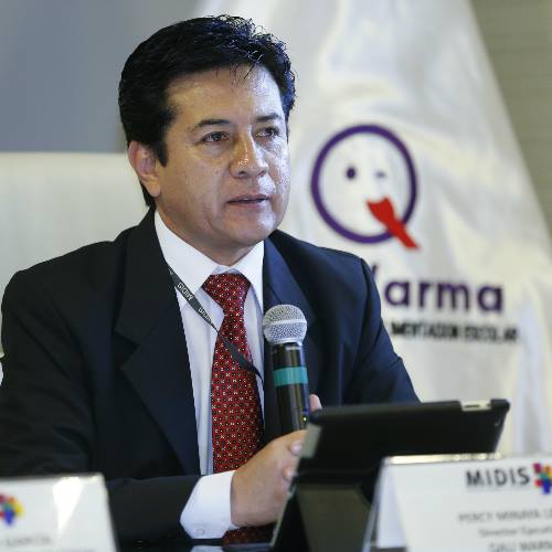 Viceministro Percy Minaya
